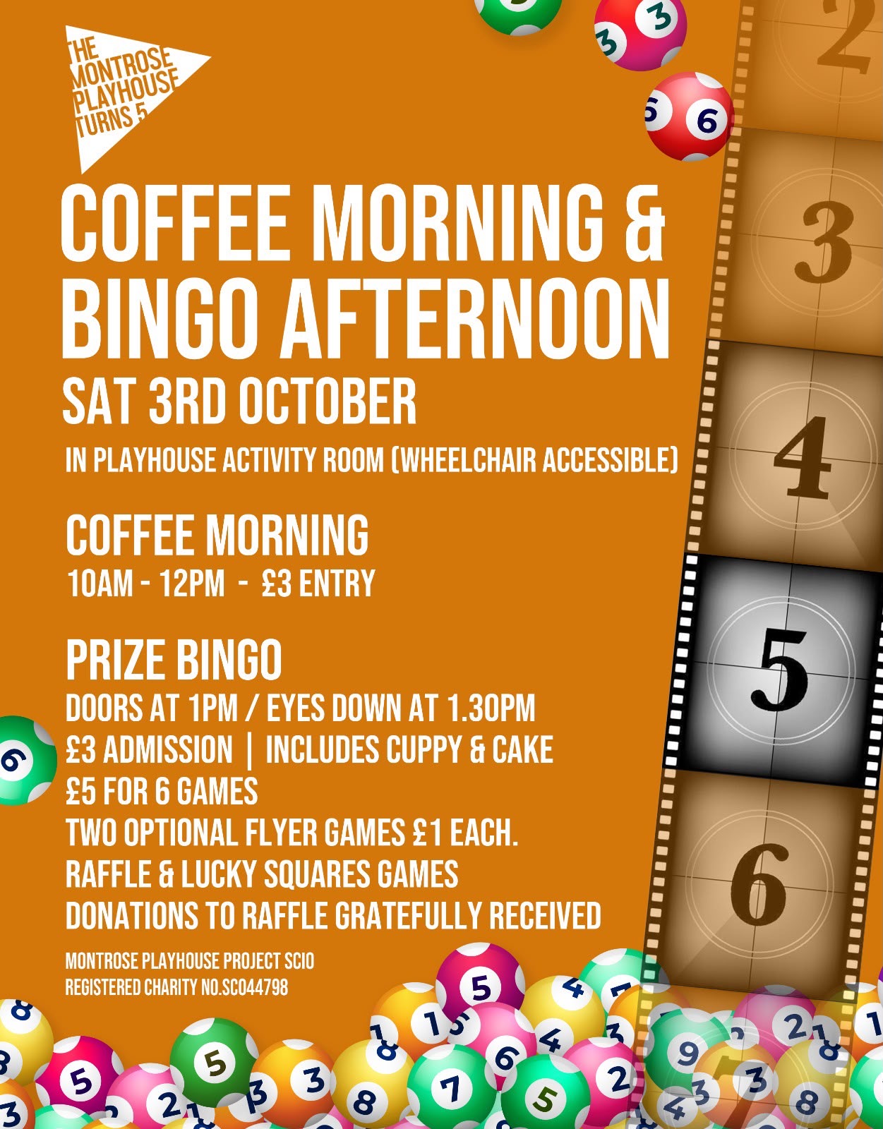 5th Birthday Coffee Morning & Bingo Afternoon